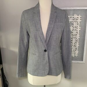 Banana Republic light gray blazer size 2